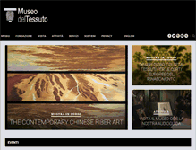 Tablet Screenshot of museodeltessuto.it